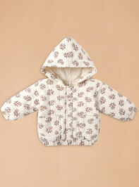 Liliput Floral Quilted Jacket by Quincy Mae - TULLABEE