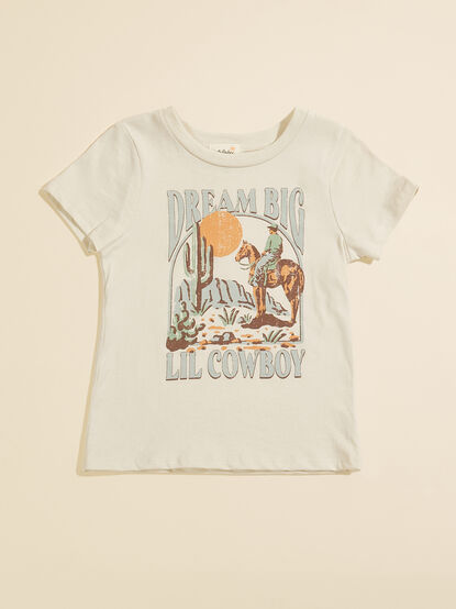 Lil Cowboy Graphic Tee - TULLABEE