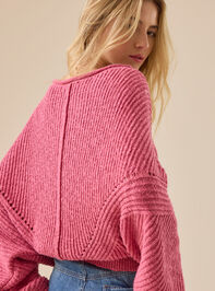 Savannah Dolman Sweater Detail 3 - TULLABEE