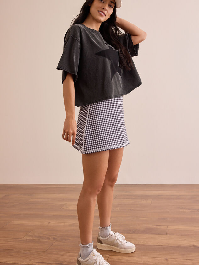 You're A Star Cropped Tee Detail 4 - TULLABEE