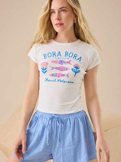 Bora Bora Baby Tee - TULLABEE
