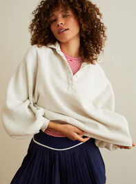 Peak Balloon Sleeve Pullover - TULLABEE