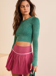 Breakaway Long Sleeve Top Detail 3 - TULLABEE