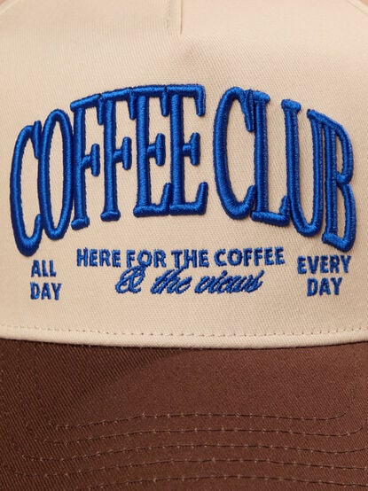 Coffee Club Trucker Hat - TULLABEE