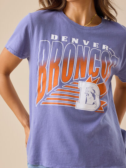 Denver Broncos Distressed Tee - TULLABEE
