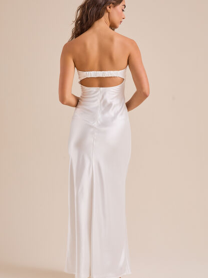 Paityn Strapless Maxi Dress - TULLABEE
