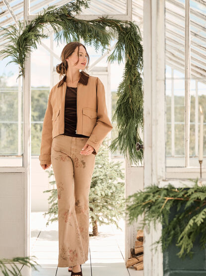 Kendra Barn Collared Jacket - TULLABEE