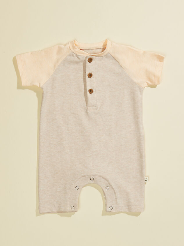 Kurt Block Henley Romper by Me + Henry - TULLABEE