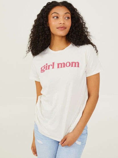 Girl Mom Graphic Tee - TULLABEE