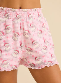 Tinsley Waffle Lounge Short Detail 2 - TULLABEE