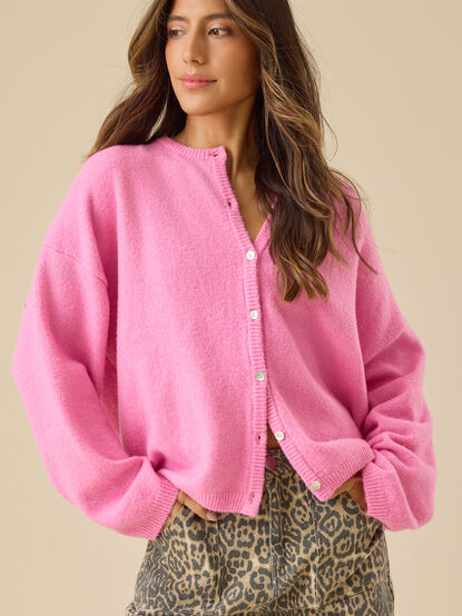 Oriana Button Up Cardigan - TULLABEE