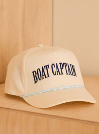 Boat Captain Trucker Hat - TULLABEE