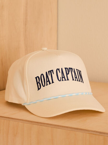 Boat Captain Trucker Hat - TULLABEE