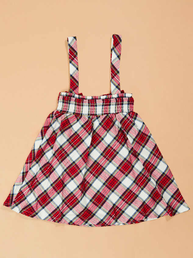 Charlie Baby Plaid Dress Overall with Top Detail 3 - TULLABEE