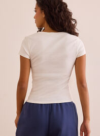 Tiffany Cape Cod Baby Tee Detail 4 - TULLABEE