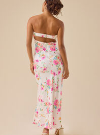 Emma Kate Floral Maxi Dress Detail 2 - TULLABEE
