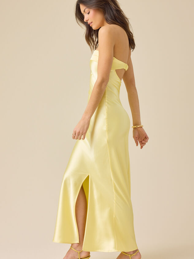 Paityn Strapless Maxi Dress Detail 4 - TULLABEE