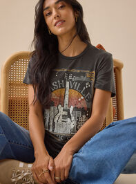 Nashville Boyfriend Tee Detail 3 - TULLABEE
