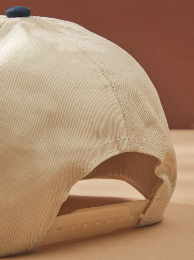 No Wake Zone Trucker Hat Detail 3 - TULLABEE