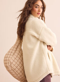 Warm Serenity Sherpa Jacket Detail 3 - TULLABEE