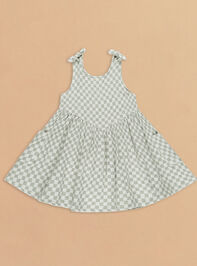 Summer Sage Check Dress by Rylee + Cru - TULLABEE