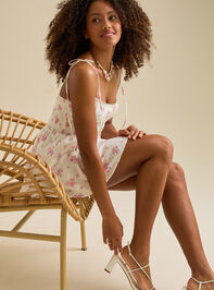 Serafina Floral Eyelet Romper Detail 3 - TULLABEE