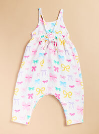 Aria Colorful Bows Tie Back Jumper Detail 3 - TULLABEE