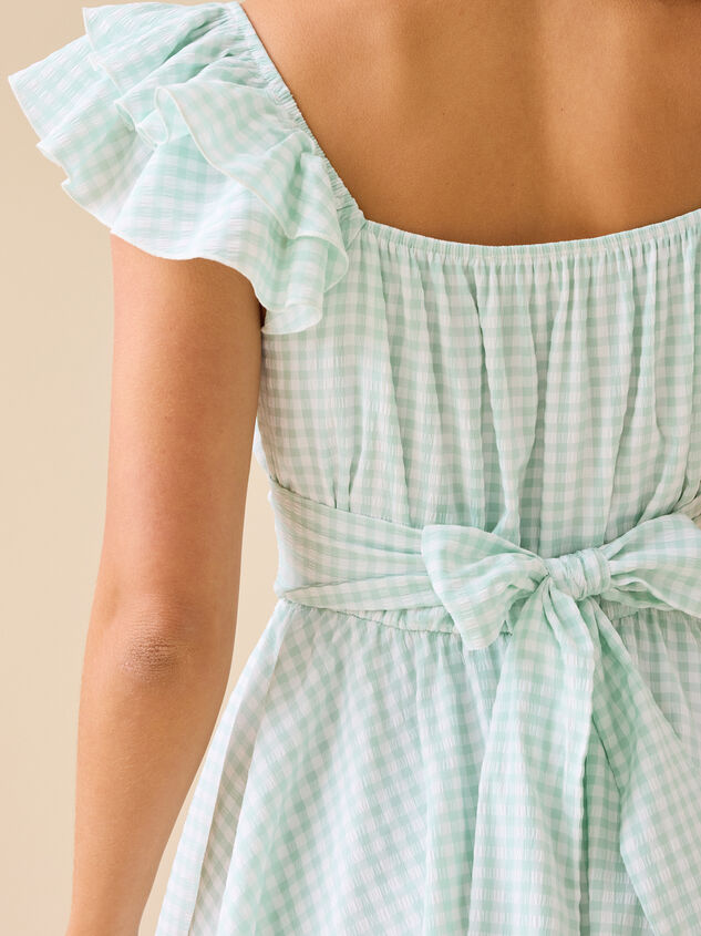 Lainey Double Layered Romper Detail 4 - TULLABEE