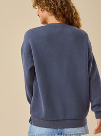 Kansas City Fleece Pullover Detail 5 - TULLABEE