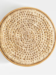 Sasha Wood Side Table Detail 3 - TULLABEE