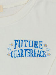 Future Quarterback Sweatshirt Detail 3 - TULLABEE