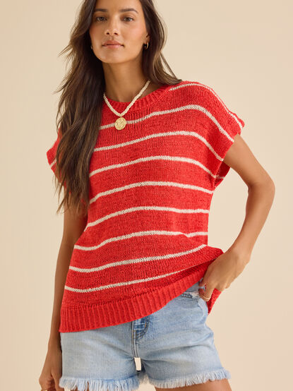 Julia Striped Sweater - TULLABEE