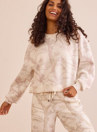 Supersoft Camo Crew Neck Detail 3 - TULLABEE