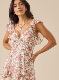 Emilia Midi Dress Detail 4 - TULLABEE