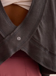 Moonlit Circle Back Long Sleeve Detail 5 - TULLABEE