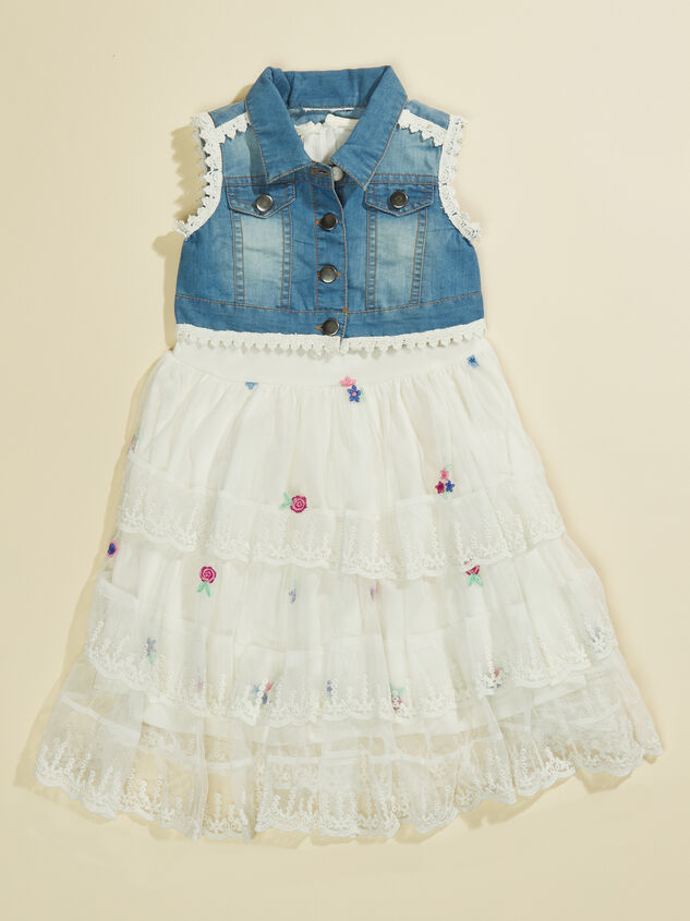 Sophie Tiered Dress and Vest Set - TULLABEE