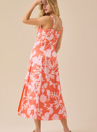 Freya Floral Maxi Dress Detail 4 - TULLABEE