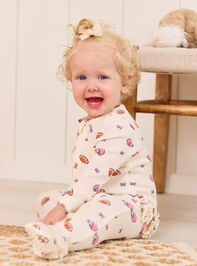 Gameday Cutie Ruffle Footie - TULLABEE