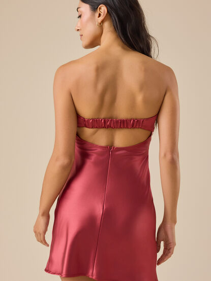 Paityn Strapless Mini Dress - TULLABEE