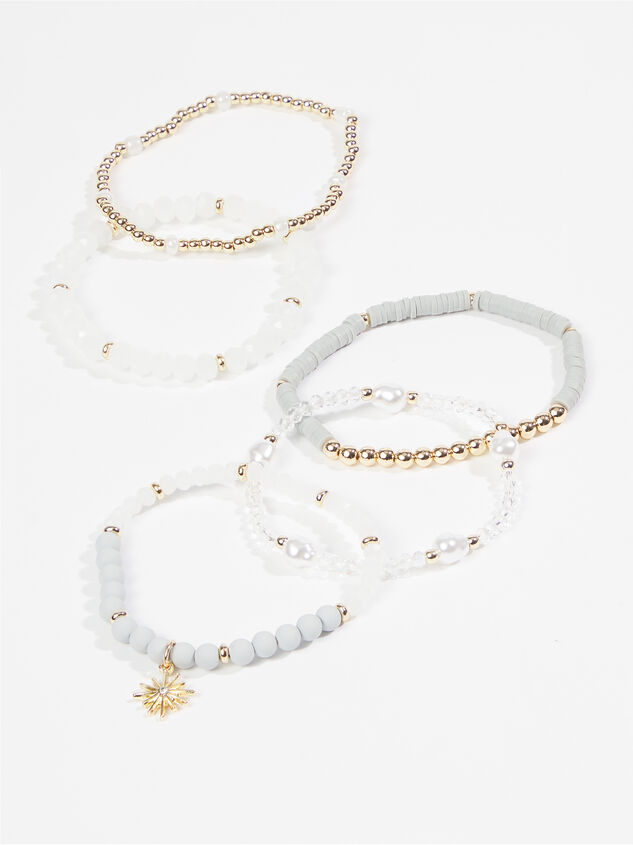 Celestial Charm Bracelet Set Detail 3 - TULLABEE