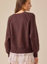 Milo Button Up Cardigan Detail 3 - TULLABEE