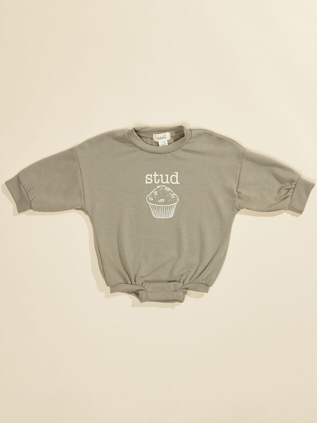 Stud Muffin Romper Detail 2 - TULLABEE