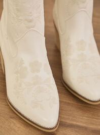 Melodi Wide Width Booties Detail 3 - TULLABEE