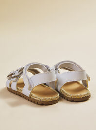 Sally Butterfly Toddler Sandal Detail 4 - TULLABEE