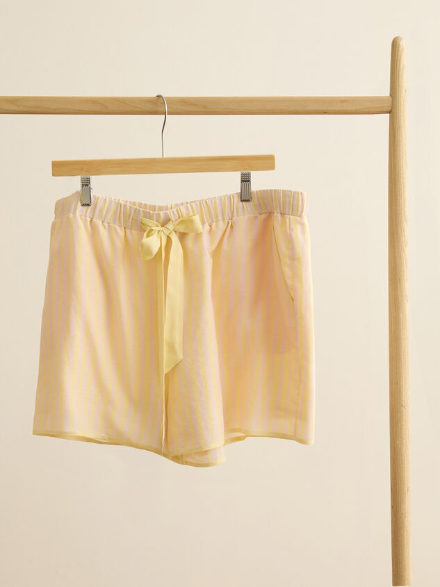 Melody Striped Lounge Shorts - TULLABEE