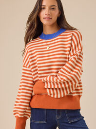 Gracie Striped Sweater - TULLABEE