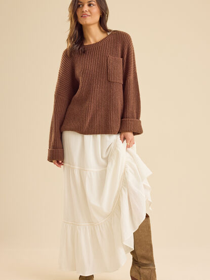 Maisyn Tiered Maxi Skirt - TULLABEE