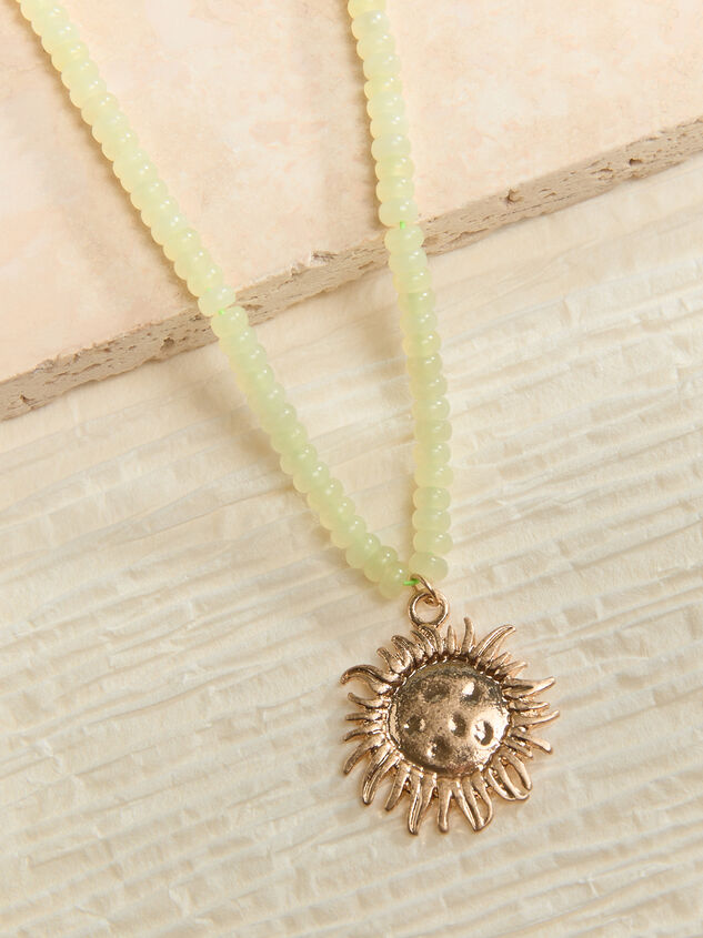 Sun Pendant Necklace - TULLABEE