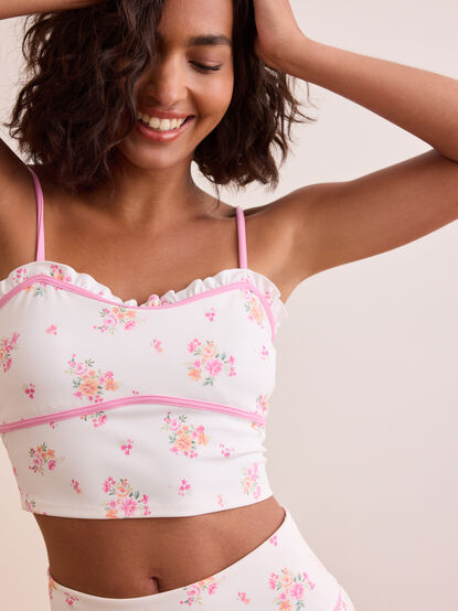 Full Swing Floral Tank - TULLABEE