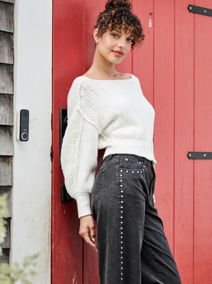 Raylee Boatneck Sweater - TULLABEE